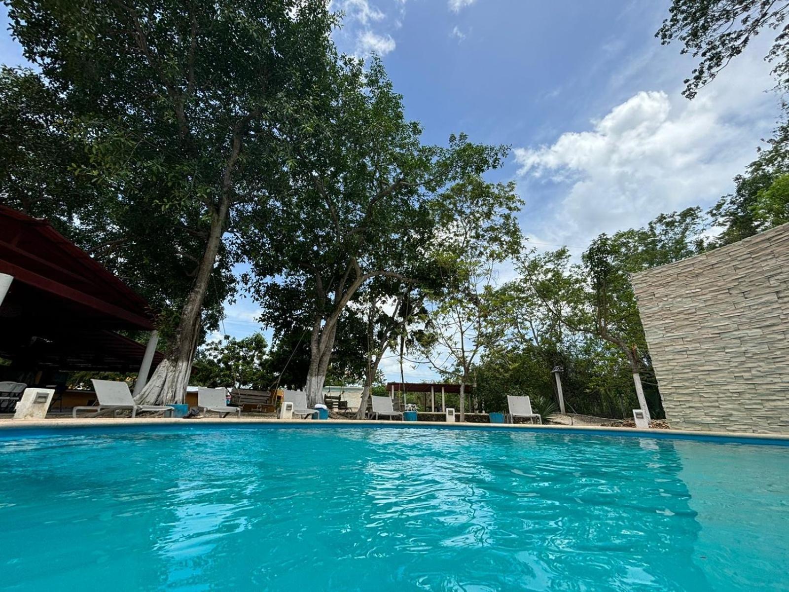 Ranch Las Chulas Hotel And Restaurant Puerto Morelos Buitenkant foto