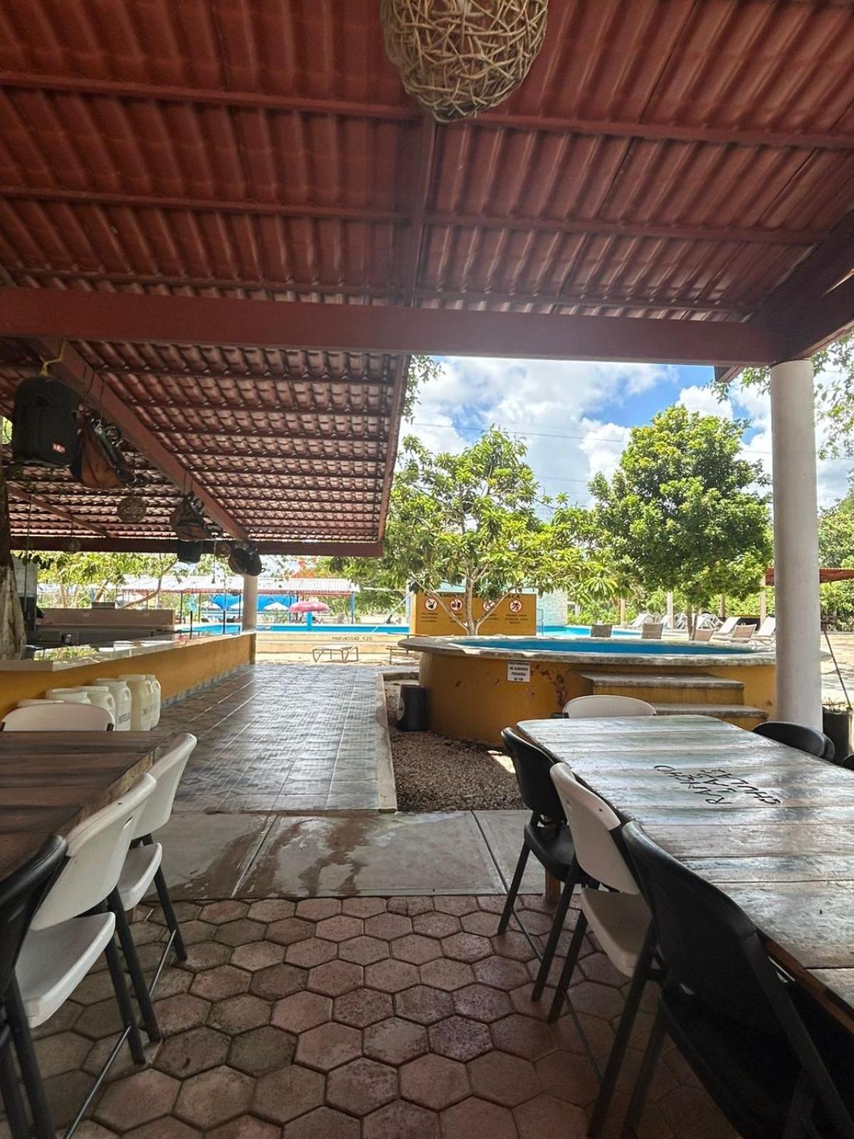 Ranch Las Chulas Hotel And Restaurant Puerto Morelos Buitenkant foto