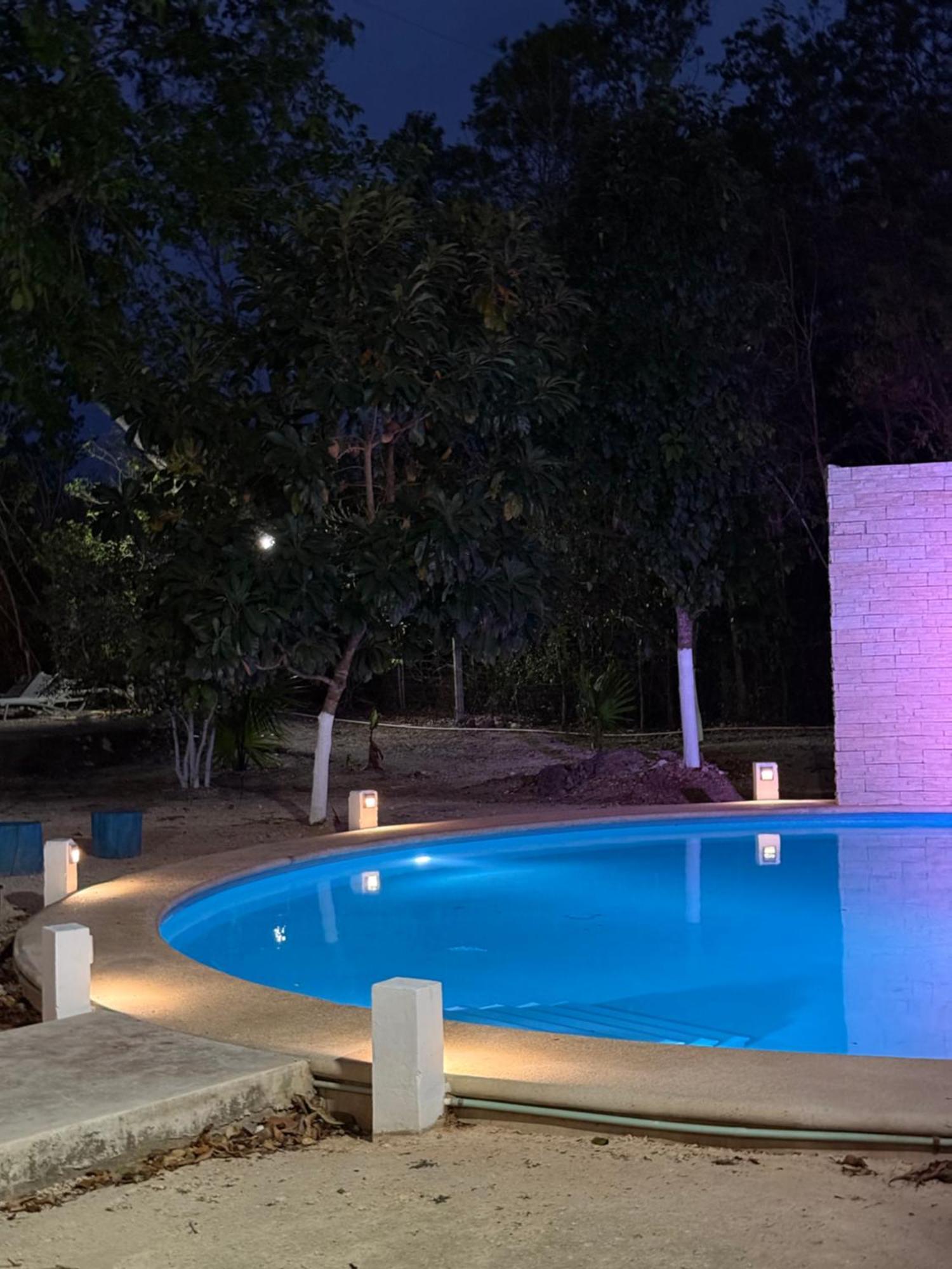 Ranch Las Chulas Hotel And Restaurant Puerto Morelos Buitenkant foto